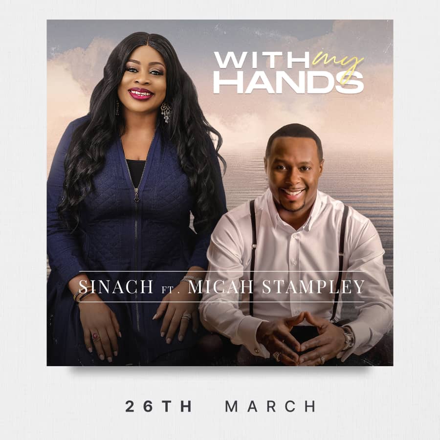 sinach with my hand
