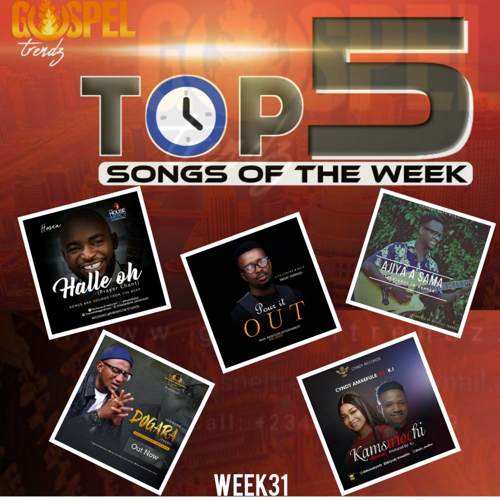 Top 5 Songs Week31