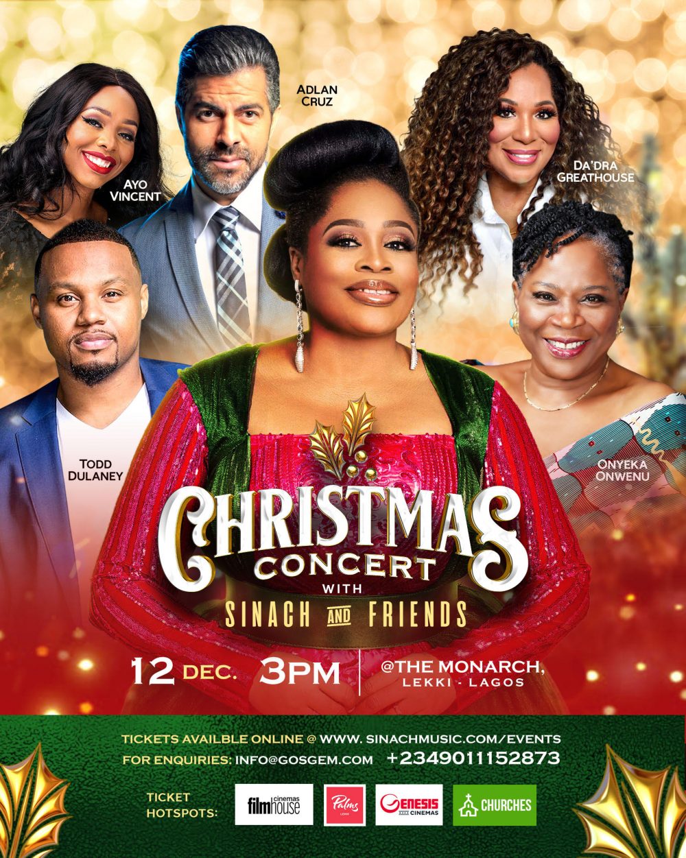 Christmas Concert with Sinach & Friends | www.gospeltrendz.com