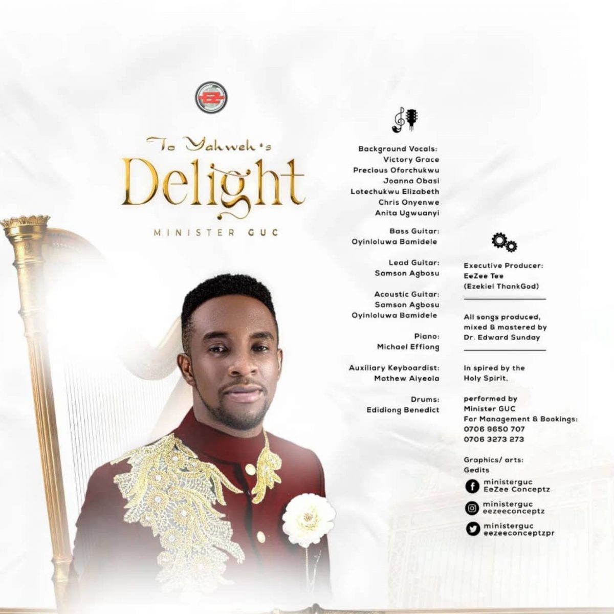To Yahweh’s Delight By Minister GUC top 10 monthly chart