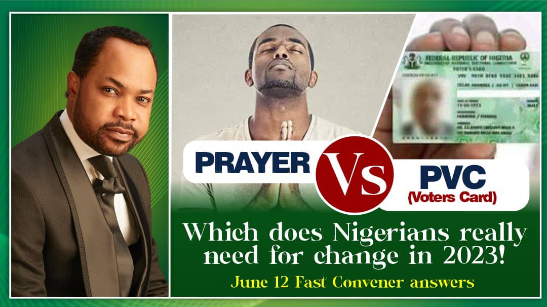 PRAYER VS PVC | 2023 Which does Nigerians truly need