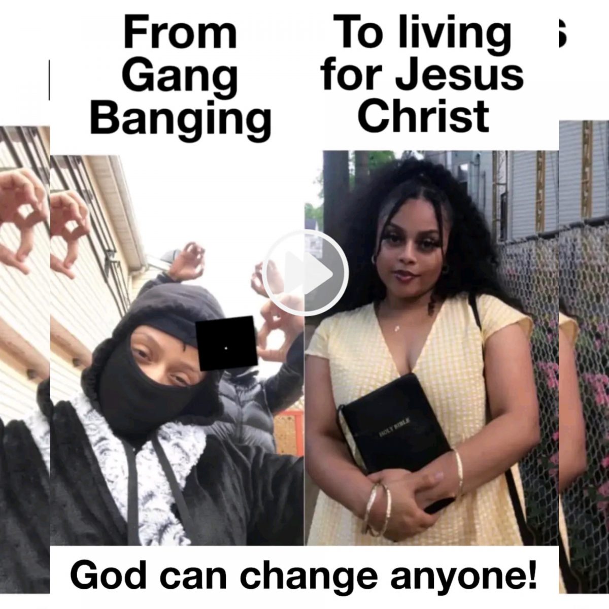 From Gang Banging to living for Jesus Christ